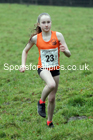 Girls under-13s, NECAA Junior Cross Country Relays, Thornley Farm, Peterlee, Saturday, December 12th. Photo: David T. Hewitson/Sports for All Pics